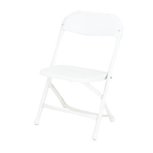 Child’s White Folding Chair