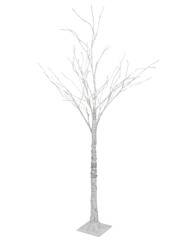 White Lighted Tree
