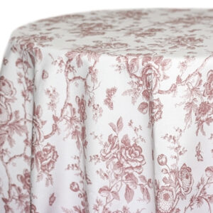 Party Toile in Rose