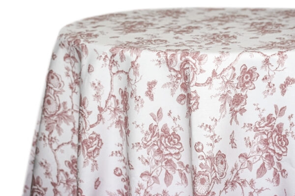 Party Toile in Rose